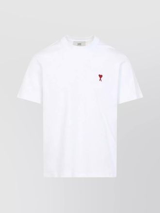 Ami cotton logo t-shirt