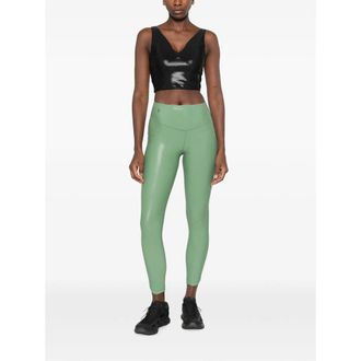 Macron Olive Leggings - Green