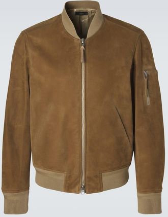 Tom Ford Suede bomber jacket