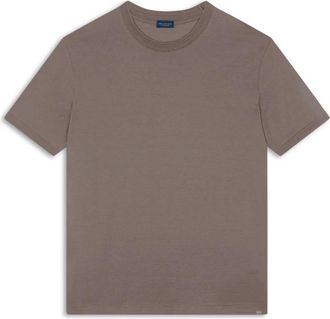 Paul & Shark Silk Cotton T-Shirt - Heren - T-shirts - Beige - XL - Katoen - Tops