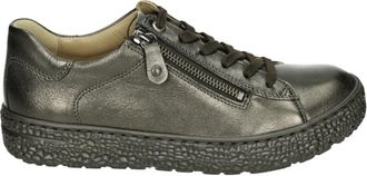 Hartjes Sportieve Lage Damesschoenen Brons - Dames - Sneakers - Bruin - 40 1/2 EU - Leer - Schoenen