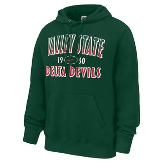 Nike Mens College (Mississippi Valley State) Club Fleece Pullover Hoodie in Green | M31233MVSUA26-DGR
