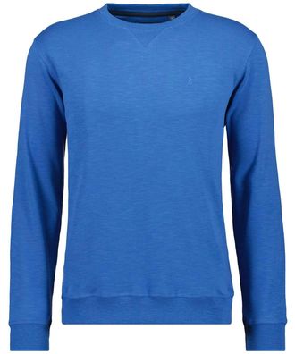 Ragman Sweatshirt RAGMAN, Herren, Gr. L5052, blau (royal blau, 736), 80% Baumwolle 20% Polyester, regular fit, Sweatshirts Sweatshirt