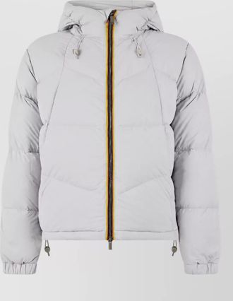 K-Way hooded padded jacket