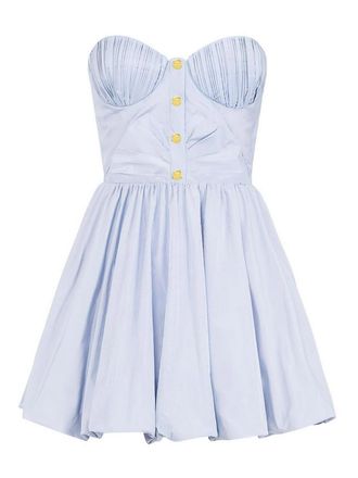Elisabetta Franchi Short Striped Dress