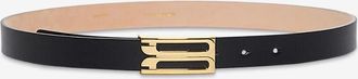 Victoria Beckham Glattleder-G&uuml;rtel Frame - 2 cm
