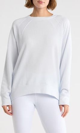 Zella Drew Crewneck Sweatshirt in Blue Ancient at Nordstrom Rack, Size X-Small