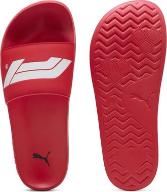Puma Ciabatte con logo Formula 1 Leadcat 2.0 unisex, Scarpe, Rosso, 40.5