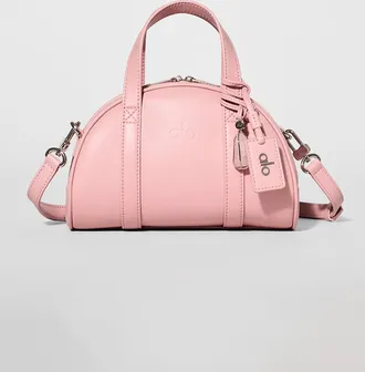 Alo Mini Odyssey Bag in Vintage Pink Leather