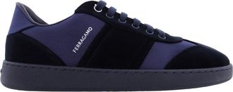 Ferragamo Dracone Low-Top Sneakers, Size 7