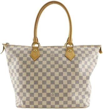 Louis Vuitton Tweedehands Canvas Louis Vuitton tassen - Dames - Vintage Shopper - Beige - ONE Size - Vintage