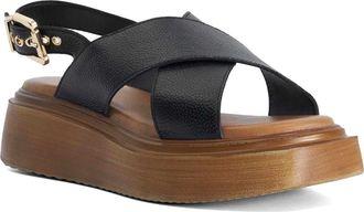 Dune London Lovess Flatform Sandal in Black at Nordstrom Rack, Size 11Us / 41Eu