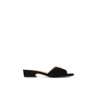 Kazar Su&egrave;de slippers - Dames - Muiltjes - Zwart - 41 EU - Su&egrave;de - Schoenen