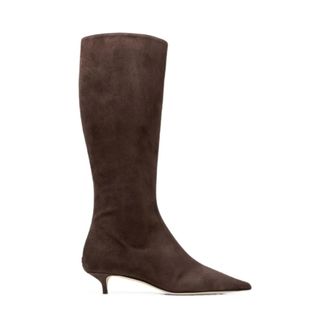 Jimmy Choo London Schoenen, Dames, Bruin, 38 EU, Su&egrave;de, Amis Knee Boot 35