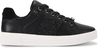 Kurt Geiger Womens Lillian Bling2 Sneakers - Black - Size UK 3