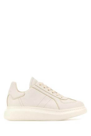 Alexander McQueen Alexander Mcqueen White Leather Sneakers