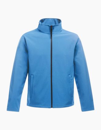 Regatta Mens Regatta Standout Mens Ablaze Printable Softshell Jacket - Navy - Size: 44/Regular