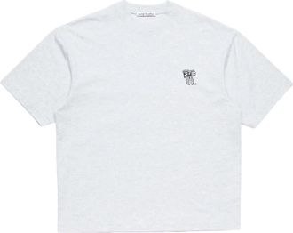 Acne Studios T-shirt - Heren - T-shirts - Wit - XL - Tops