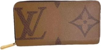 Louis Vuitton Pre-owned Canvas wallets - Dames - Vintage Accessoires - Bruin - ONE Size - Vintage