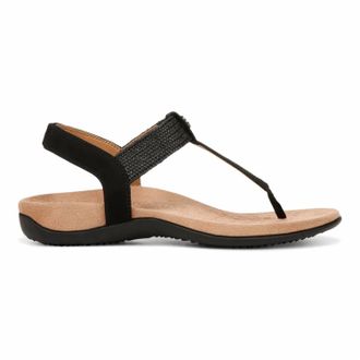 Vionic Womens Brea Sandal In Black