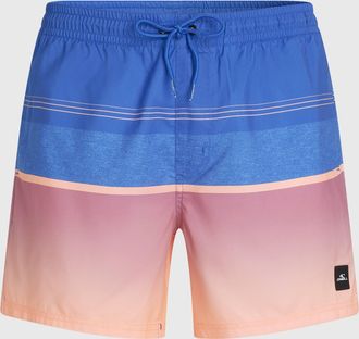 O'Neill Badeshorts ONEILL ONEILL GRADIENT 15 SWIMSHORTS, Herren, Gr. XXL (56), N-Gr, blau gradien, Obermaterial: 100% Polyester, Badehosen Badeshorts, mit ela