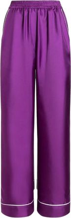 Dolce & Gabbana Pantaloni in seta - Viola