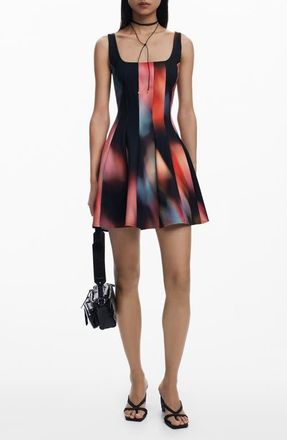 Desigual Sleeveless Minidress in Black at Nordstrom, Size X-Small