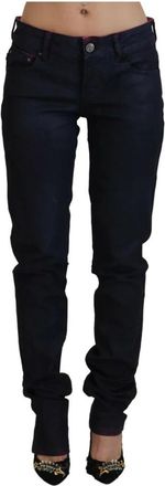 Just Cavalli Zwarte Slim Fit Denim Jeans - Dames - Slim Fit Jeans - Zwart - W26 - Denim - Jeans