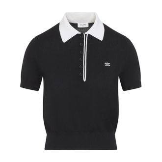 Celine Mujer, Camisetas, Negro, Talla: S