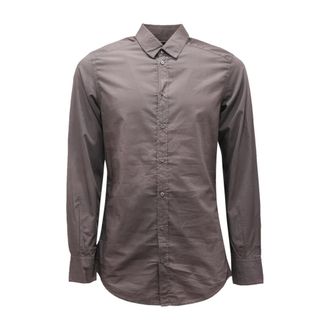 Dolce & Gabbana TH G5Cb 4T G8O45 Camicia - Heren - Casual Overhemden - Bruin - S - Overhemden