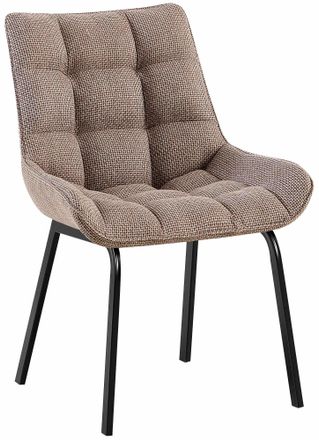 Clp Clp - Silla De Comedor Saranda Marr&oacute;n Tierra Tela