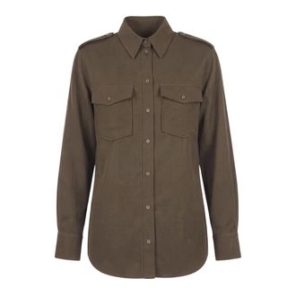 ottod'Ame Dames, Blouses & Shirts, Groen, Maat: XS