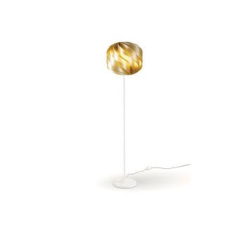 Linea Zero L&aacute;mpara Pie Base Metal Oro Nuevo Cm. 40x17h