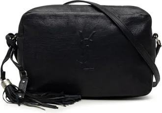 Saint Laurent Pre-owned Saint Laurent Small Lambskin Monogram Lou Camera Bag Ladies USF48OFG20HMZKCJ