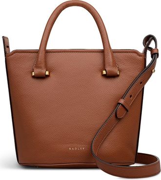 Radley London Golbourne Road Small Ziptop Satchel Bag in Indus Tan at Nordstrom