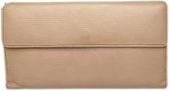 Chanel Pre-owned Wallets, female, Pink, Size: ONE SIZE Pre-owned Canvas Wallet