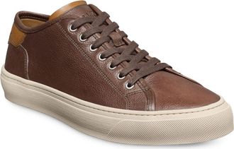Allen Edmonds Jones Low Top Sneaker in Chocolate at Nordstrom, Size 10.5