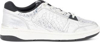 Michael Kors Rebel sneakers - women - Leather - 10 - Silver
