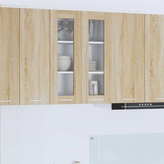 vidaXL vidaXL Armadio pensile Rovere Sonoma 60 x 31 x 80 cm Legno multistrato
