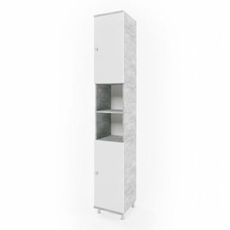 Vicco Armario De Ba&ntilde;o Fynn, Hormig&oacute;n, 30 X 190 Cm