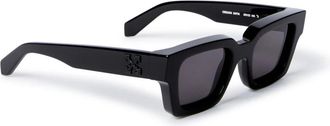 Off-white Sunglasses, unisex, Black, Size: 50 MM Black/Dark Grey Sunglasses Virgil M