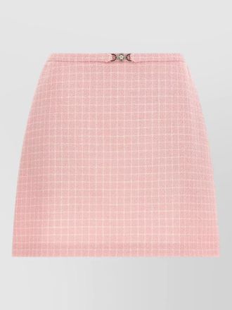 Versace medusa 95 wool fitted skirt