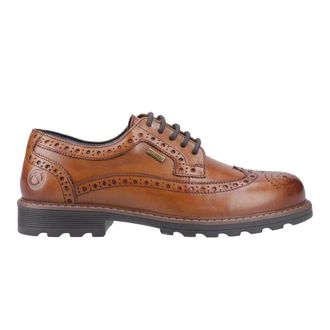 Cotswold Heren Ramsden Leer Brogues (Tan)