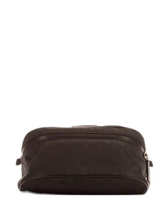 Gucci 2000 monogram shoulder bag - Black