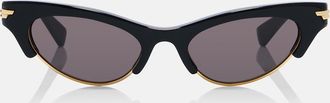 Bottega Veneta Gafas de sol Fashion Show cat-eye