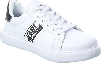 Karl Lagerfeld Karl Lagerfeld Side Logo Leather Sneaker