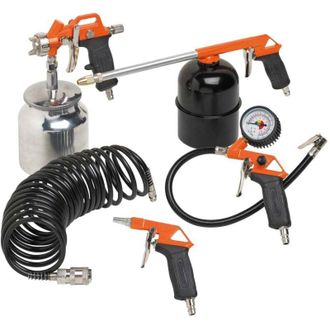 Black+Decker Black + Decker Accesorios Neum&aacute;ticos 5 Piezas 1 L Black+decker