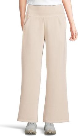 Prana Shea Hot Spell Wide Leg Pants Womens Casual Pants Almond : LG (Womens 12-14), Modal/Polyester/Spandex