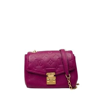 Louis Vuitton Pre-owned Saint Germain BB - Dames - Vintage Schoudertas - Paars - ONE Size - Leer - Vintage