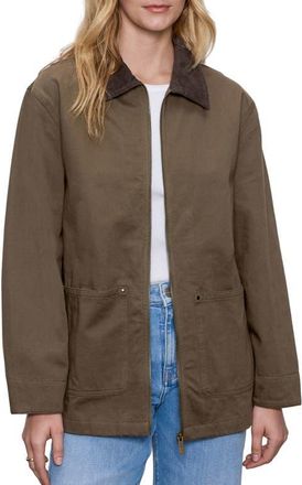 Sanctuary Barn Jacket in Burnt Olive at Nordstrom, Size Xx-Large